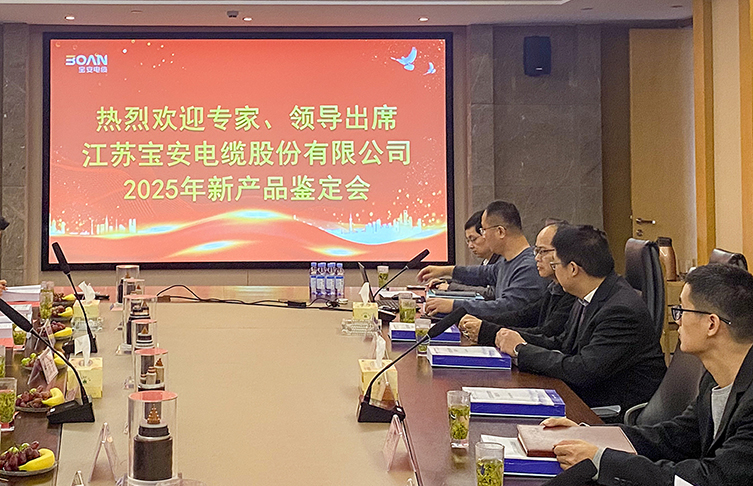 寶安電纜5項(xiàng)新產(chǎn)品通過專家團(tuán)鑒定